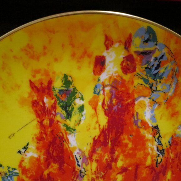 Collector Plate 10.5" Limited Ed. by Leroy Neiman Winning Colors Royal Doulton - Picture 2 of 10
